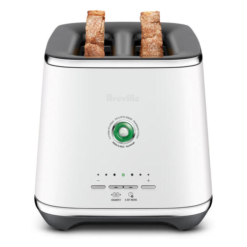 Breville The Eye Q 850 Auto 2-Slice Toaster - Sea Salt