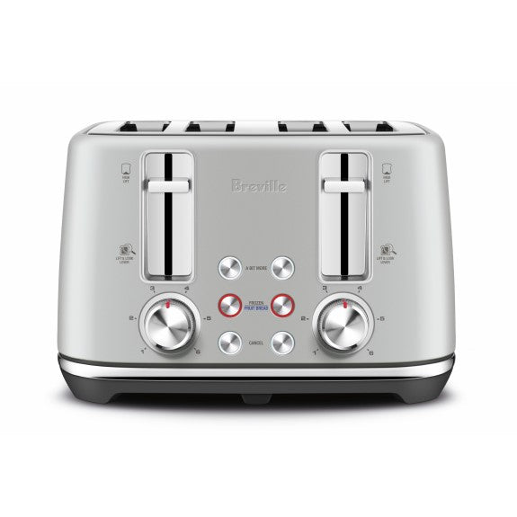 BREVILLE THE TOASTSET 4 SLICE - LIGHT GREY