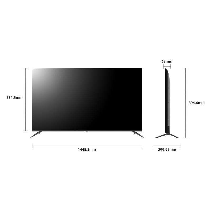 CHiQ 65" M810N Smart 4K QD Mini LED Google TV (2026)