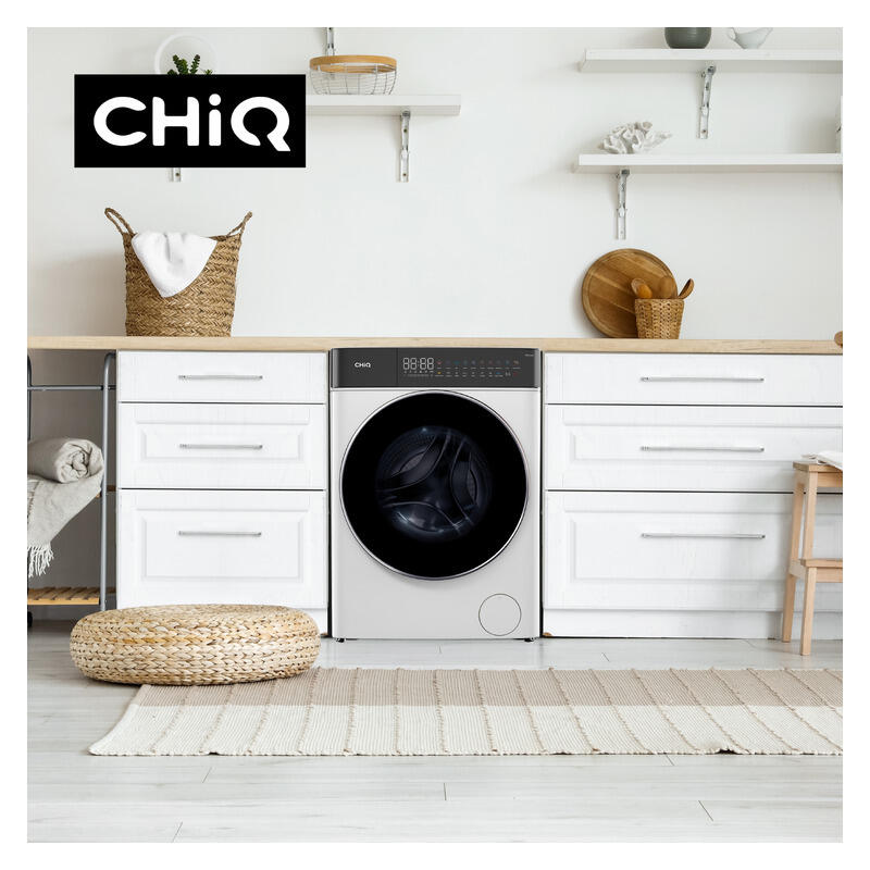 CHiQ 10kg+ 6kg Front Load Washing Machine & Dryer Combo - White