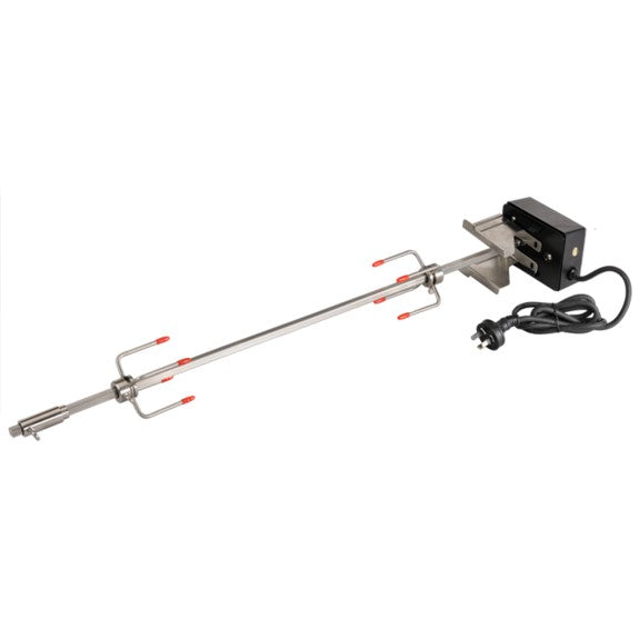 CROSSRAY ROTISSERIE KIT WITH MOTOR - 4 BURNER