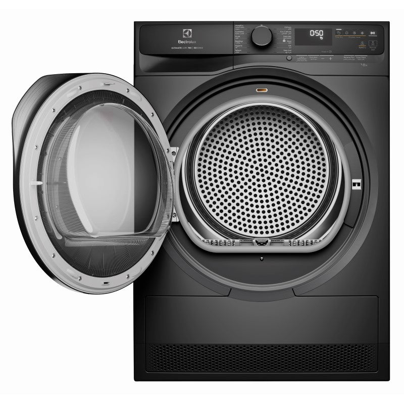 Electrolux 9kg Heat Pump Condenser Dryer - Dark Onyx (UltimateCare 700)