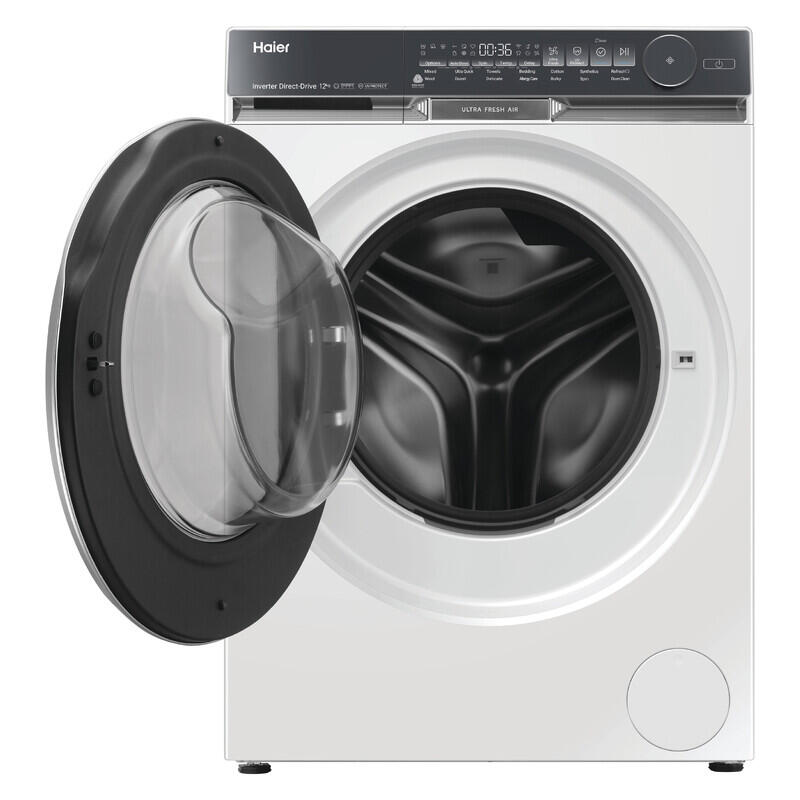 Haier 12kg Smart 500 Series Front Load Washing Machine - White