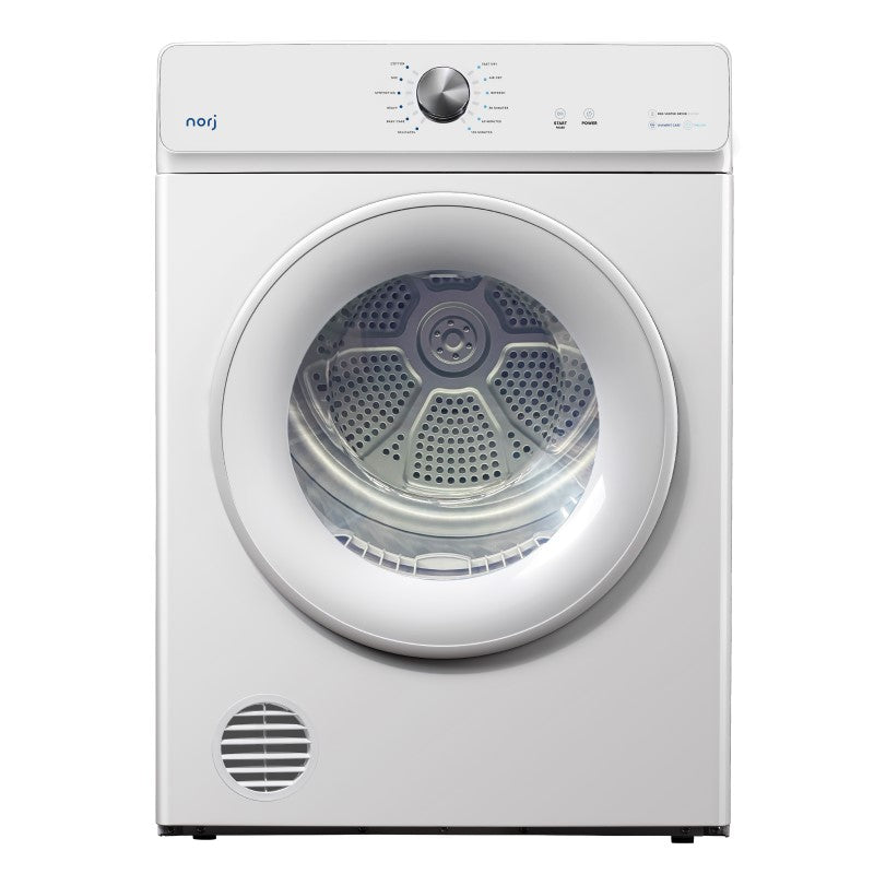 NORJ 8kg Vented Clothes Dryer - White