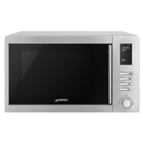 Smeg 34L Stainless Steel Inverter Microwave