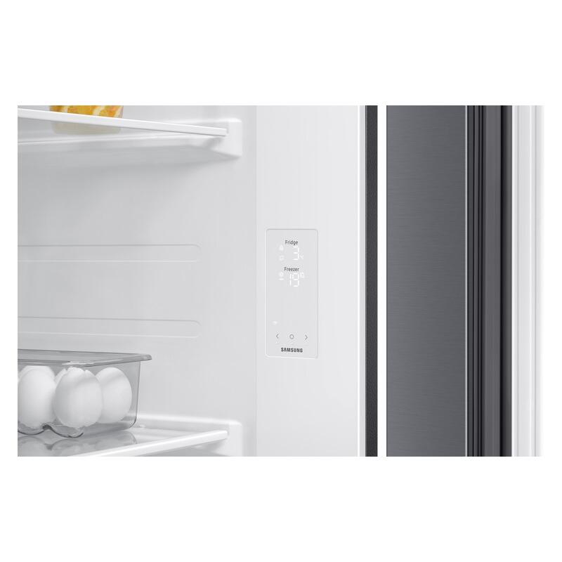 Samsung 655L Smart Side-by-Side Fridge Freezer - Silver