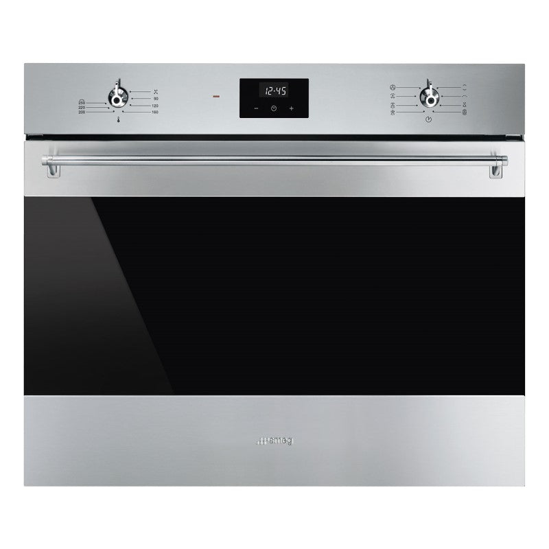 Smeg 70cm Built-In Oven with 7 Functions - Stainless Steel (Classic)