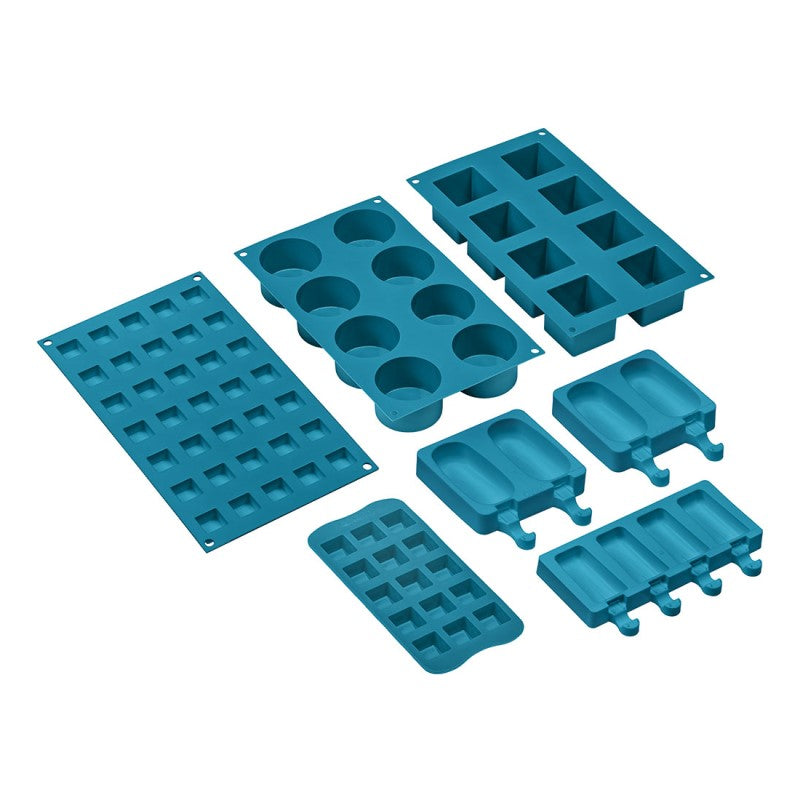 Smeg 7 Piece Silicone Mould Set