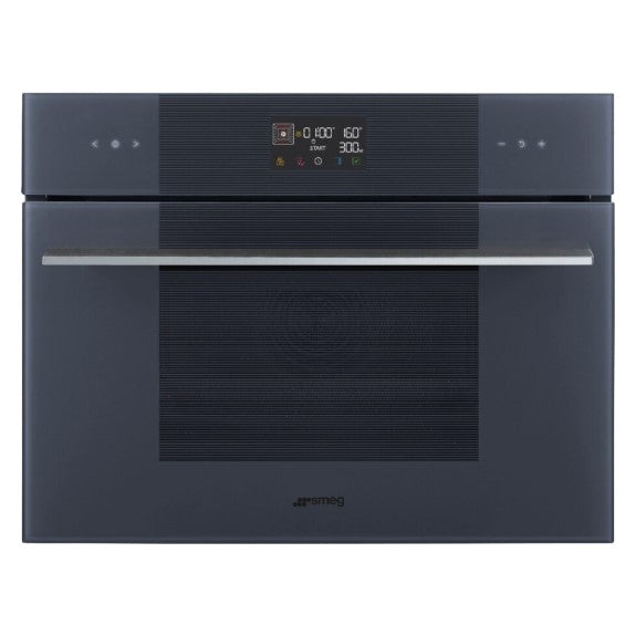 Smeg 45cm Built-In Microwave Oven - Grey (Linea Micro Combi Galileo)