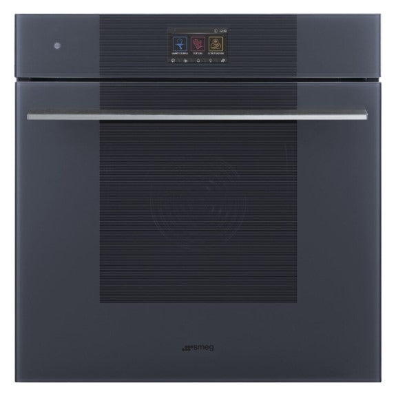 Smeg 60cm Built-In Steam Oven - Grey (Linea Steam100 Pro Galileo)