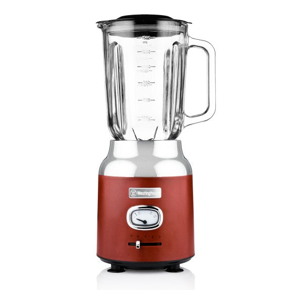 WESTINGHOUSE RETRO STYLE BLENDER - MATTE FINISH RED