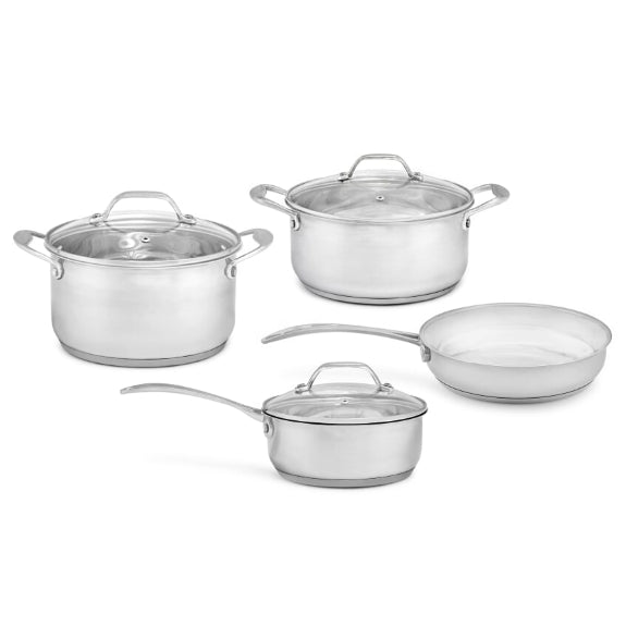 Westinghouse 4 Piece Stainless Steel Cookware Set
