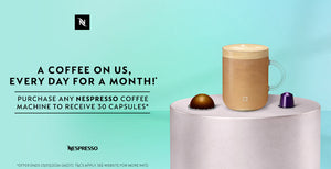 Nespresso First Month on Us