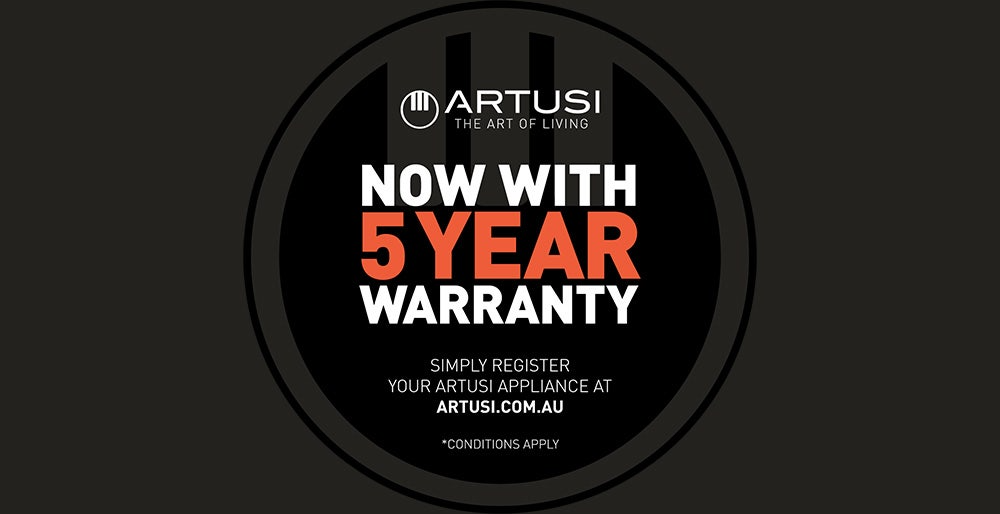 Artusi 5 Year Warranty