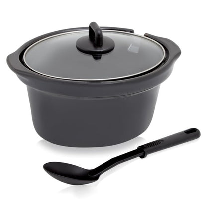 Westinghouse 3x2.5-Litre 3-Pot Slow Cooker - Black Stainless Steel