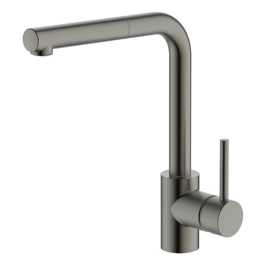 ABEY LUCIA PULLOUT KITCHEN MIXER GUN METAL