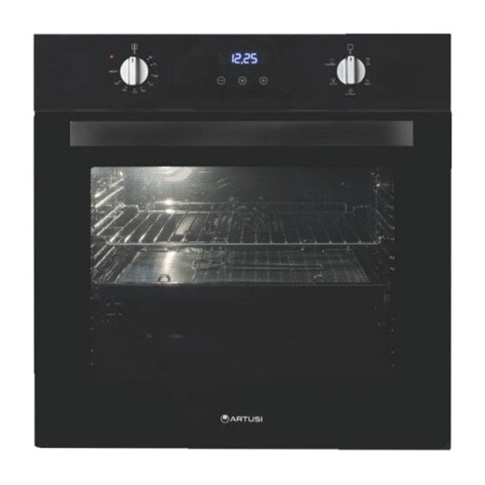 Artusi 60cm Built-In Oven with 5 Functions - Black