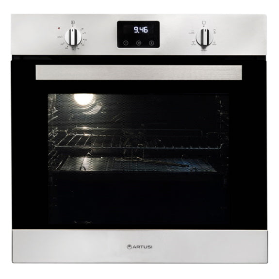 Artusi 60cm Built-In Oven with 5 Functions - Stainless Steel