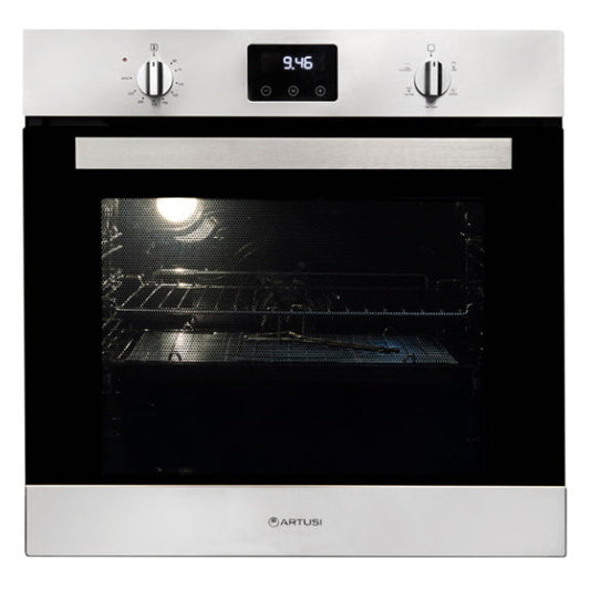 Artusi 60cm Built-In Oven with 5 Functions - Stainless Steel