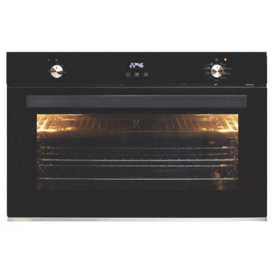 Artusi 90cm Built-In Large Oven with 9 Functions - Black
