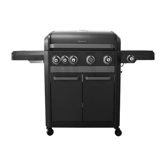 ARTUSI CHICAGO 4 BURNERS GAS GRILL WITH SIDE BURNER & CABINET