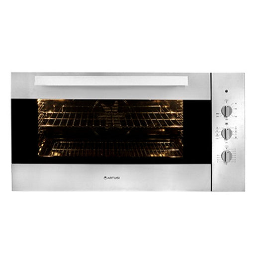 Artusi 90cm Built-In Large Oven with 9 Functions - Stainless Steel