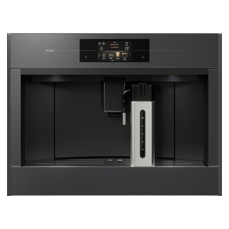 ASKO 45cm Elements Built-In Coffee Machine - Pearl Grey