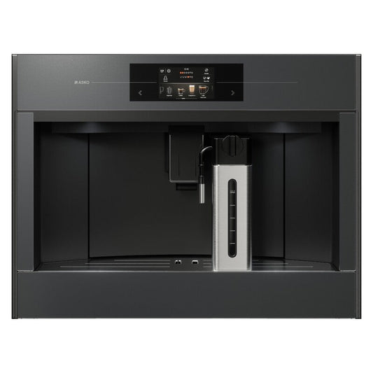 ASKO 45cm Elements Built-In Coffee Machine - Pearl Grey