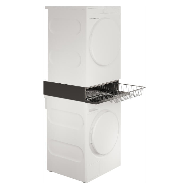 ASKO Laundry Stacking Kit with Slide-Out Basket - Titanium