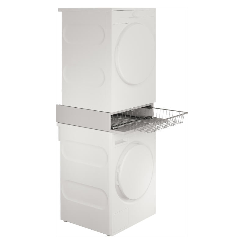 ASKO Laundry Stacking Kit with Slide-Out Basket - White