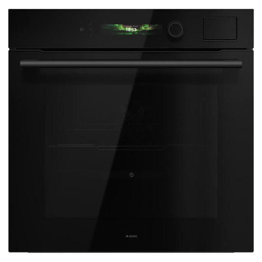 ASKO 60cm Built-In Steam Oven - Black Glass (Craft Series 5)