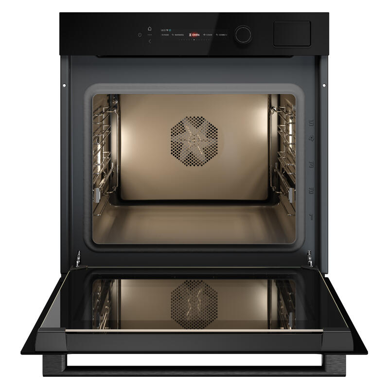 ASKO 60cm Built-In Steam Oven - Black Glass (Craft Series 5)