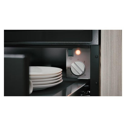 ASKO 14cm Built-In Warming Drawer - Black Steel (Craft)