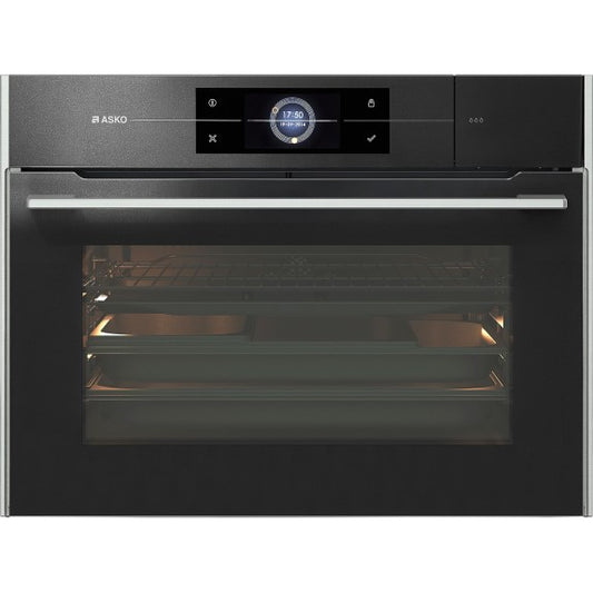 Asko Elements 45cm Built-In Combi Pure Steam Oven - Black Pearl