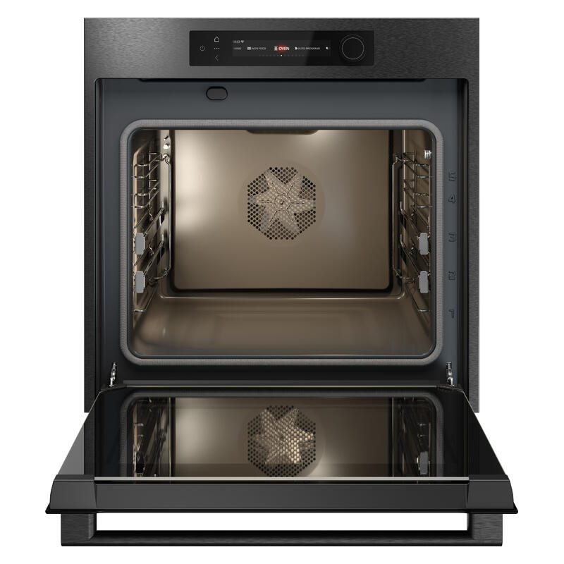 ASKO 60cm Pyrolytic Built-In Oven with 26 Functions - Black Steel (Craft Series 6)