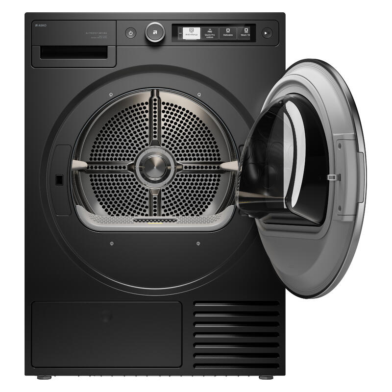 ASKO 9kg Style Butterfly Drying Heat Pump - Graphite Black