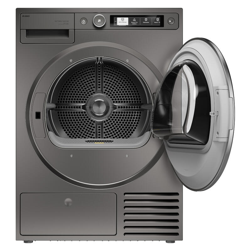 ASKO 9kg Heat Pump Condenser Dryer - Titanium (Style Series 5)