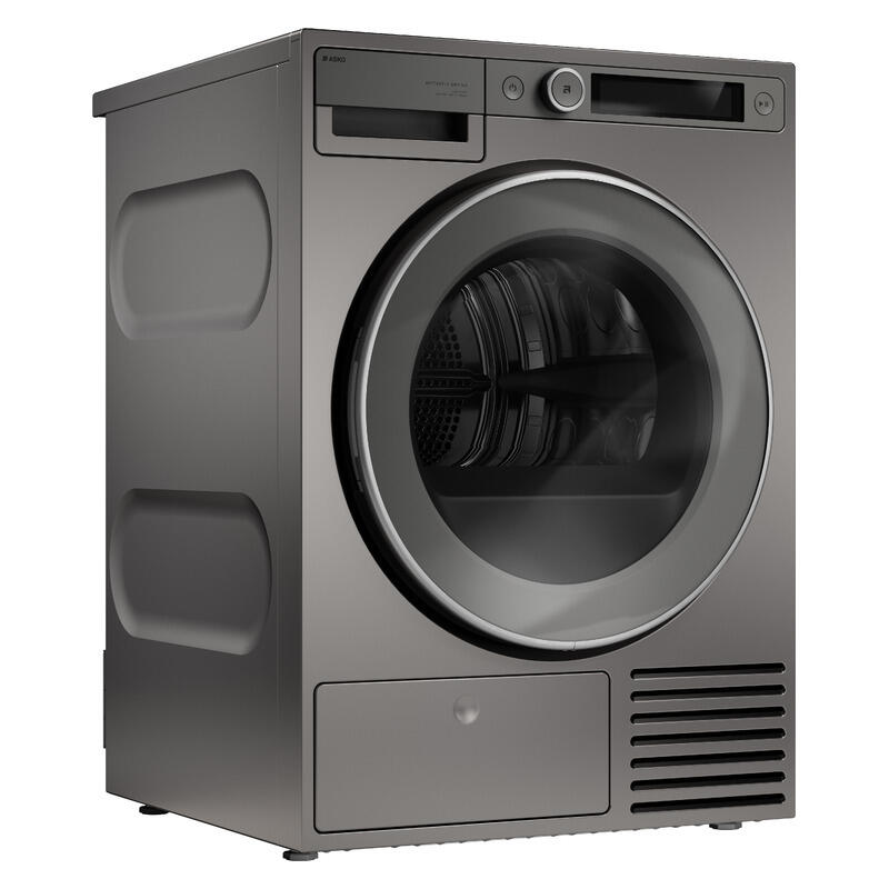 ASKO 9kg Heat Pump Condenser Dryer - Titanium (Style Series 5)