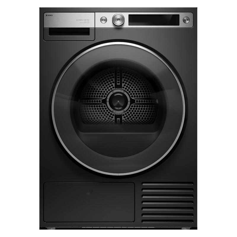 ASKO 9kg Heat Pump Condenser Dryer - Graphite Black (Style+ Series 7)