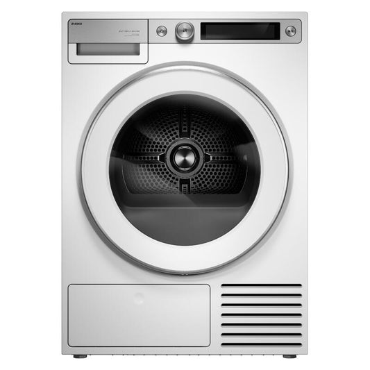 ASKO 9kg Heat Pump Condenser Dryer - White  (Style+ Series 7)