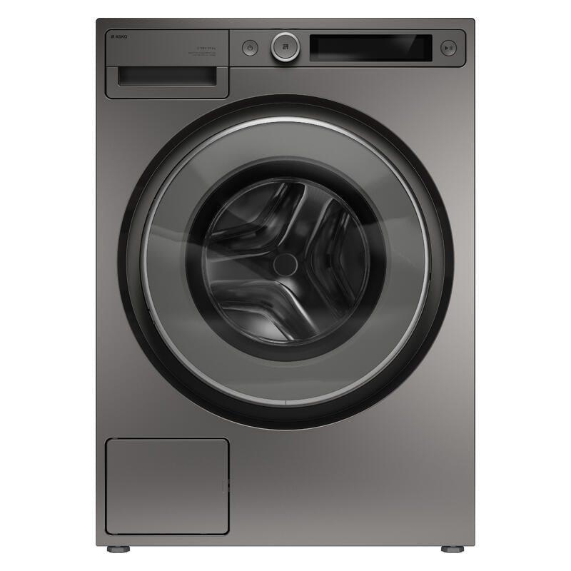 ASKO 9kg Front Load Washing Machine - Titanium (Style Series 5)
