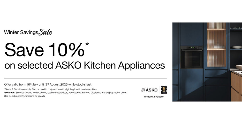 Save 10% on selected ASKO Kitchen Appliances
