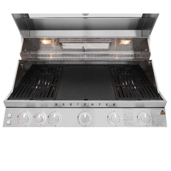 BeefEater 97cm Premium 7000 Series 5 Burner Built-iin BBQ - Stainless Steel
