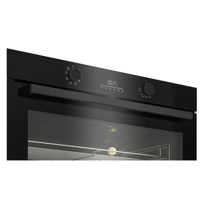 Beko 90cm Built-In Large Oven with 8 Functions - Black