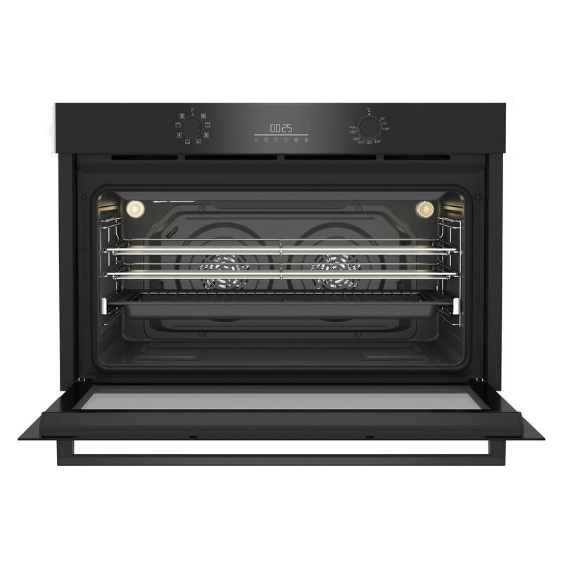 Beko 90cm Built-In Large Oven with 8 Functions - Black
