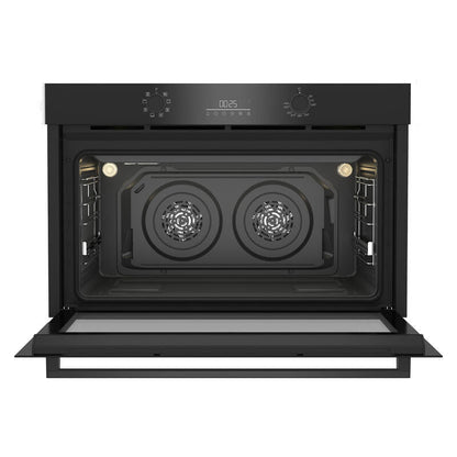 Beko 90cm Built-In Large Oven with 8 Functions - Black