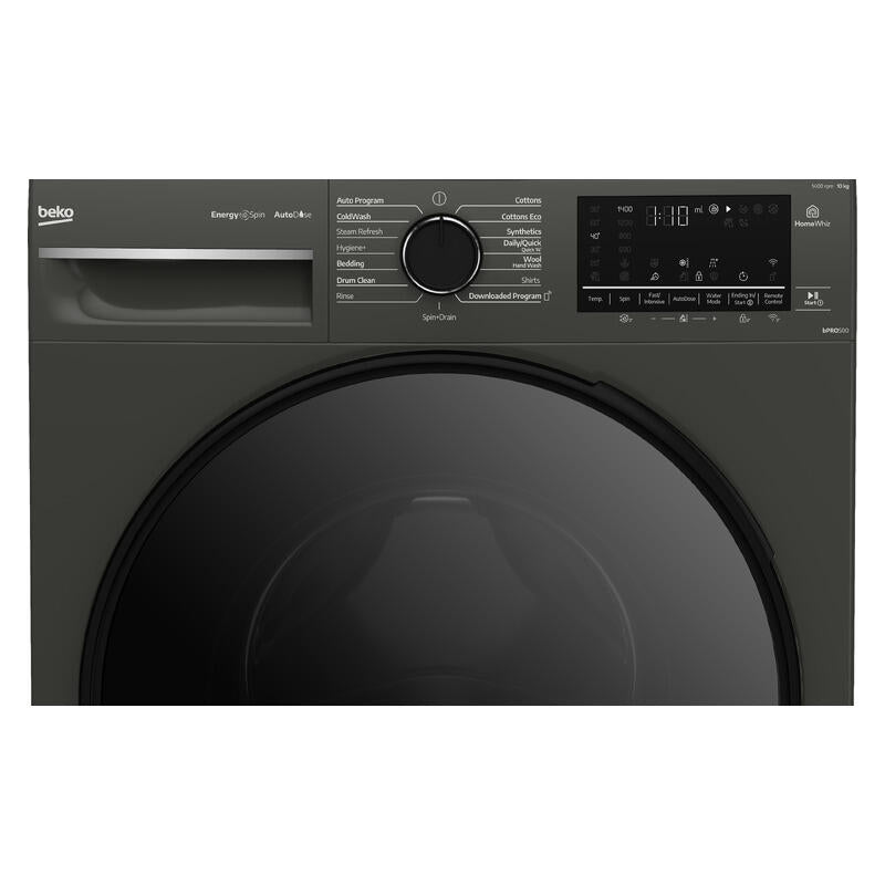 Beko 10kg Front Load Washing Machine - Black