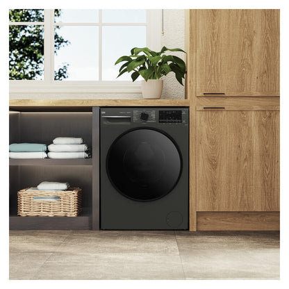 Beko 10kg Front Load Washing Machine - Black