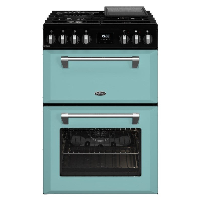 Belling 60cm Mini Richmond Dual Fuel - Country Blue