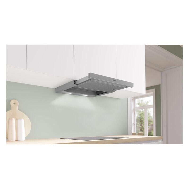 Bosch 60cm Slideout Wall Mounted Rangehood - Silver Metallic (Series 2)
